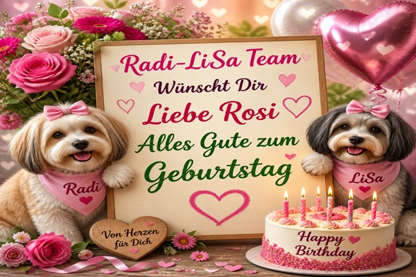 Herzlichen Glückwunsch Rosi